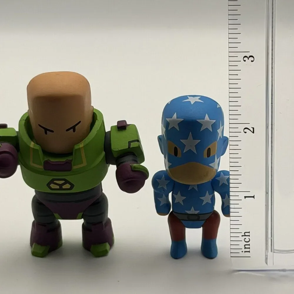Scribblenauts Unmasked DC Comics Mini Figure Lot Lex Luthor & Uncle Sam 2